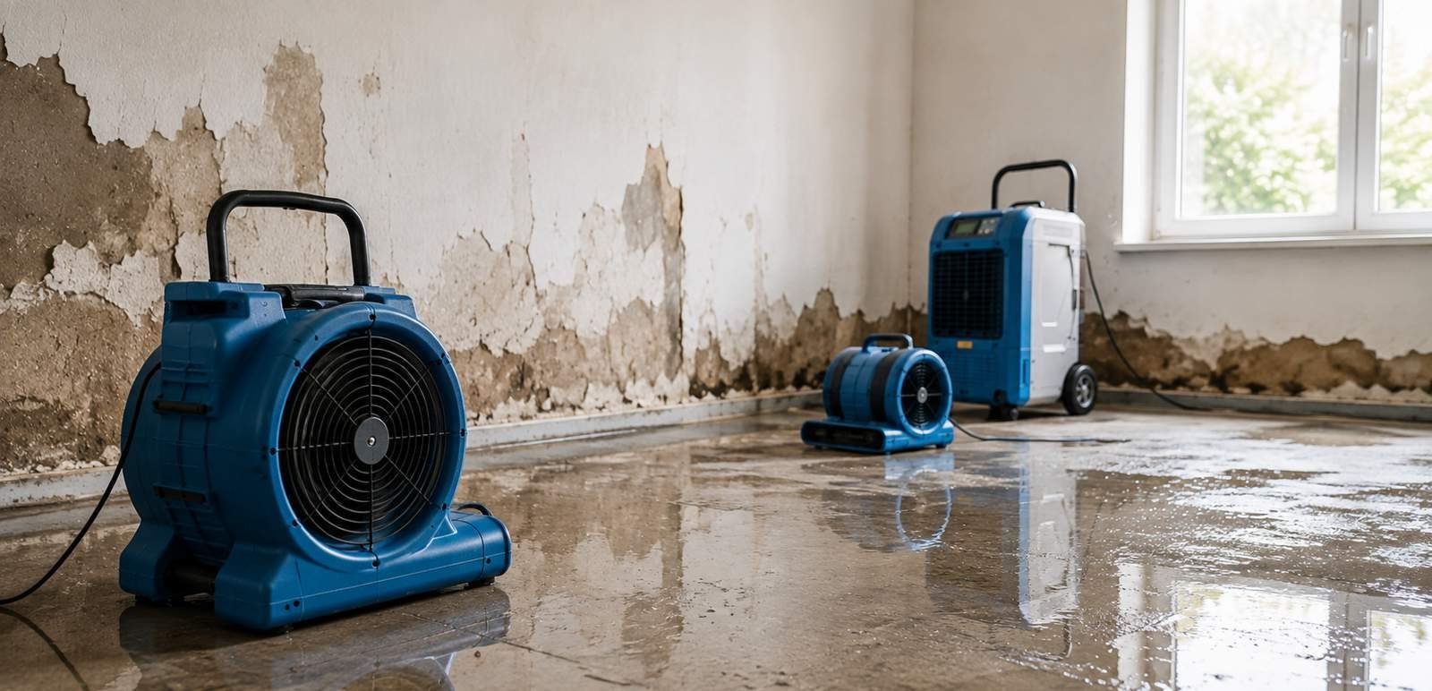 Referenzprojekt Bautrocknung nach Wasserschaden in Rotenburg (Wümme)